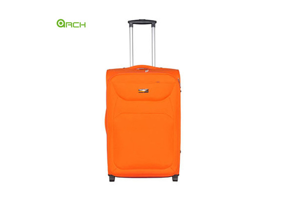 la valise du polyester 600D doucement a dégrossi bagage avec un Front Pocket et des roues de patin