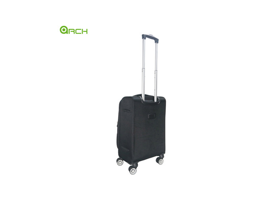 1680D polyester valise légère sac à bagages avec deux poches avant et roues tournantes