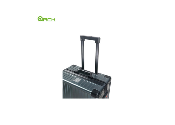 19.5&quot; bagages en aluminium à roues à rouleaux à double roulement