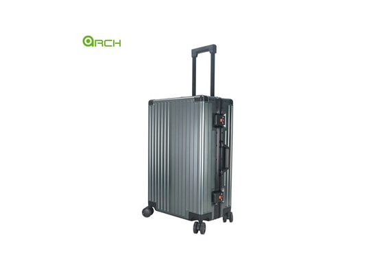 19.5&quot; bagages en aluminium à roues à rouleaux à double roulement