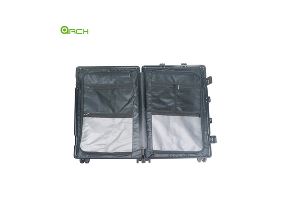19.5&quot; bagages en aluminium à roues à rouleaux à double roulement