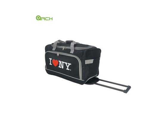 Fabricant Matériau durable Logo imprimé Sac à bagages roulant