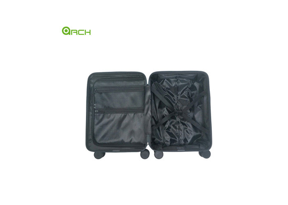 Fabricant Pure PC côté dur Voyage Chariot à bagages avec double filateur Roues