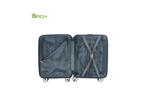 Fournisseur de bagages de voyage à roulettes à roulettes à double filateur en PP à face dure