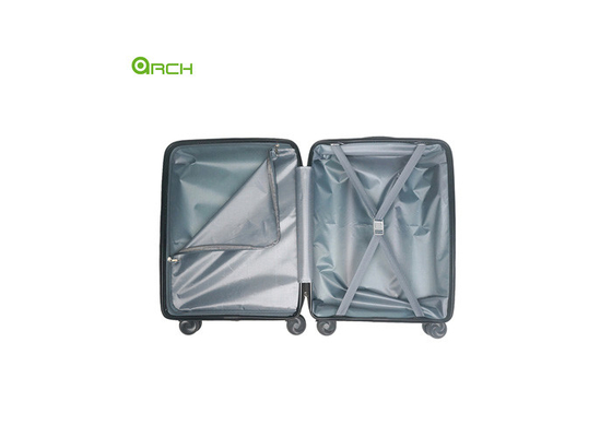 Fournisseur de bagages de voyage à roulettes à roulettes à double filateur en PP à face dure