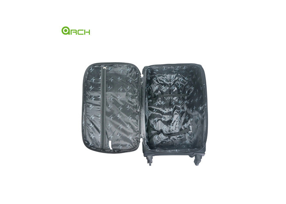 Prix d'usine Spinner roues valise Bagage à face douce avec deux poches avant