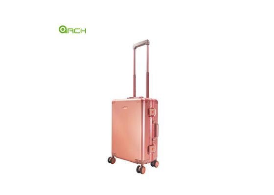 OEM/ODM Valise en aluminium Chariot de voyage Bagages à double roue à rouleaux