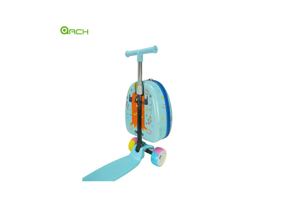 Prix d'usine Les enfants Trolley Bagage à roues rigides avec scooter